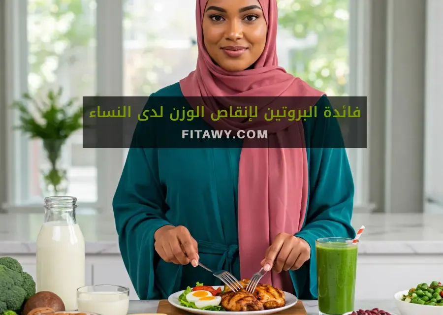فائدة البروتين لإنقاص الوزن لدى النساء